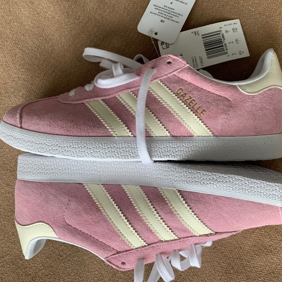 Adidas Shoes - New Pink Suede Adidas Size 6.5M